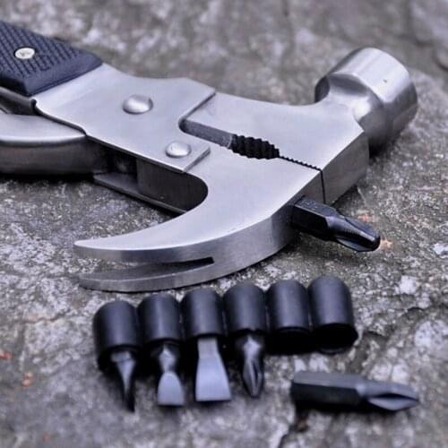 Multifunction tool / Camping Survival Kit Equipment / hammer combination pliers