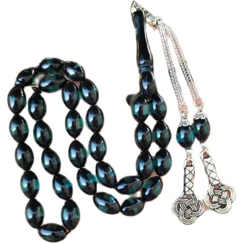 Male Vernier Powder Amber Prayer Beads Santa Claus Islamic Azan