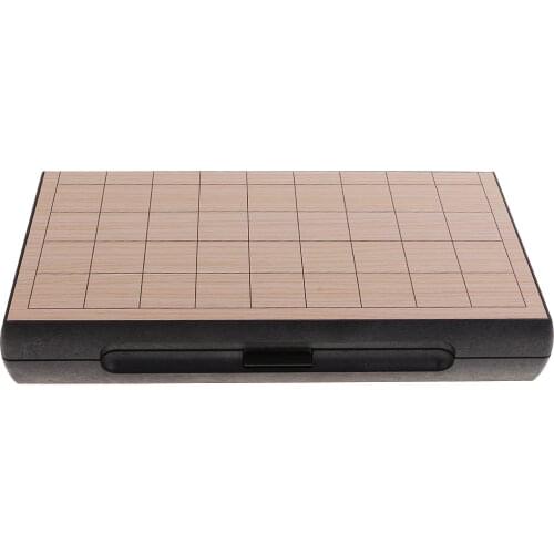 NEW Study Shogi Japanese Chess with Wooden Folding Chessboard for Beginners