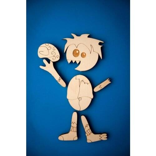 With the Paintable Wooden Toy Magnet Dragon Magnet, you can have fun with your child and decorate your refrigerator. It is produ