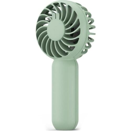 Mini Portable Handheld Fan With 1200mAh Battery 3 Speed USB Cable Powered Fan for Travel Office Room Household