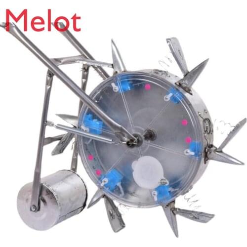 Agricultural Hand Push Seeder Soybean Corn Peanut Seeder Multi-Functional Small Seed Planter