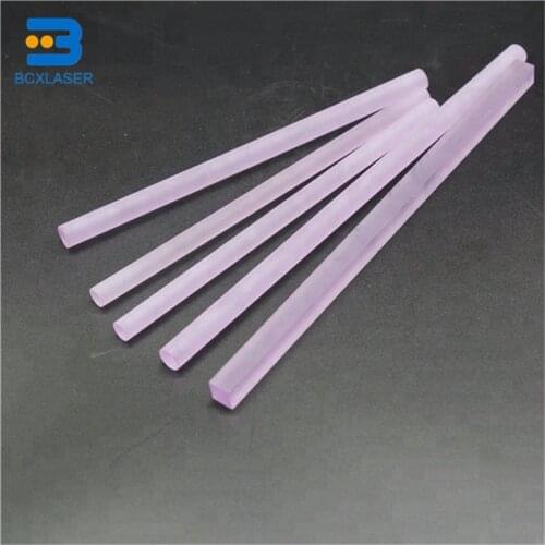 Dia7mm*145mm/7mm*165mm Nd:Yag Laser Rod Laser Crystal Rod