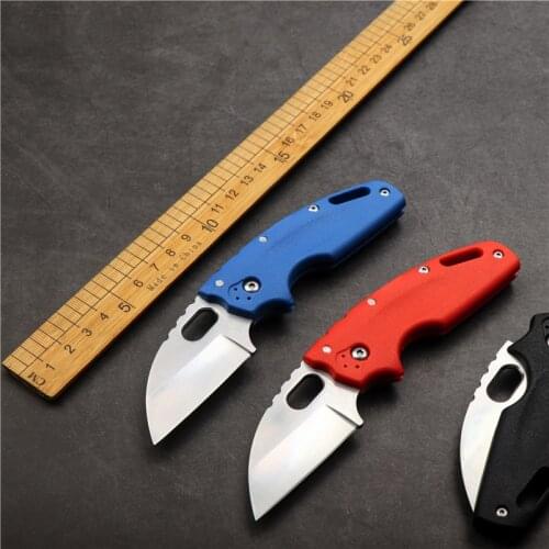 Mini Folding knife tuff Lite Camping Hunting Knife AUS-8A Steel Sharp High Hardness EDC self defense tool Fruit Knife
