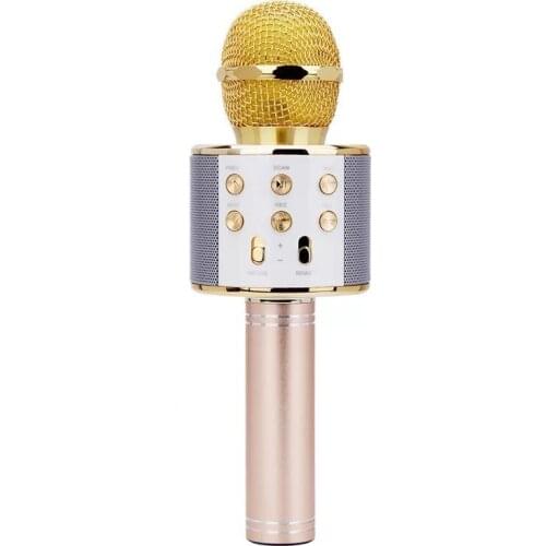 Stereo Mobile Phone Microphone Karaoke Handheld Wireless Bluetooth Condenser Microphone Live Microphones Audio