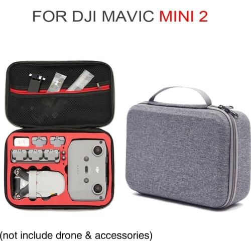 Drone Storage Bag For DJI Mavic Mini 2 Drone And Battery Storage Bag Carrying Case Handbag Travel Box Suitcase Drone Accessories