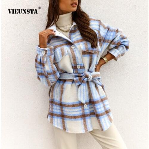 Женские шерстяные пальто VIEUNSTA China At AliExpress