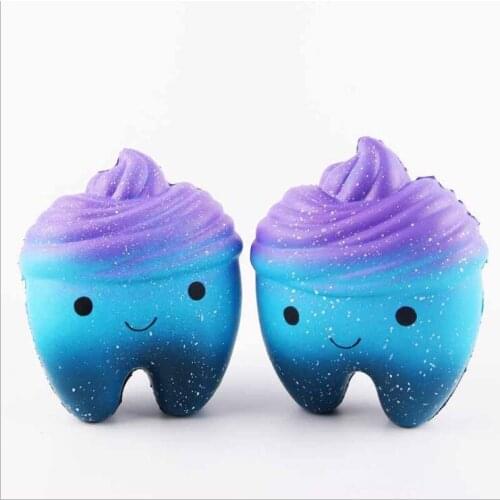 1pcs New PU Squishy Cartoon Starry Slow Rising Decompression Toys Funny Toys for Kids