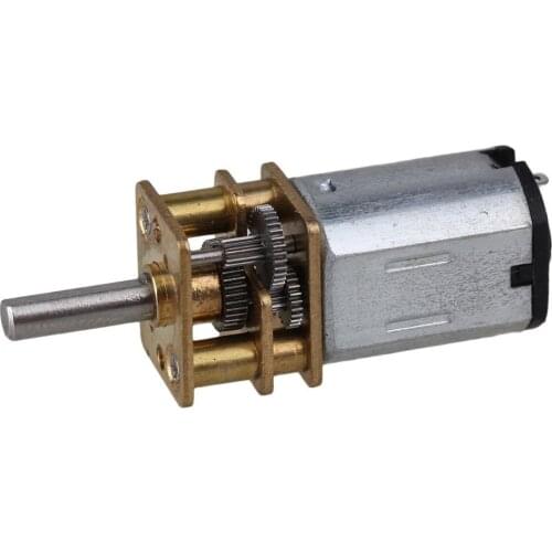 12mm Silver GA12-N20 300RPM Miniature Metal Electric 3V DC Gear Motor Gearwheel with 10mm Output Shaft