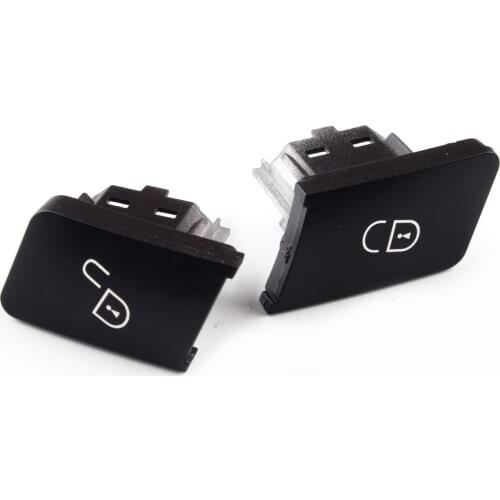 2Pcs Front Left Door Lock Control Switch Button Cap Fit for Mercedes Benz C E Class W212 S212 C207 W204 2010-2014 A2049058402