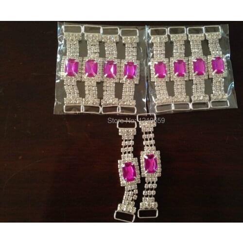 20 Pieces Roseo Rhinestone Bikini Conector Swimsuit Connector