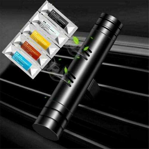 5Pcs Car Air Freshener Purifier Solid Perfume Diffuser Stick Replacement Cores