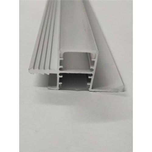 Free Shipping New design powder coating Aluminum extruded LED square channel 2m/pcs 70m/lot