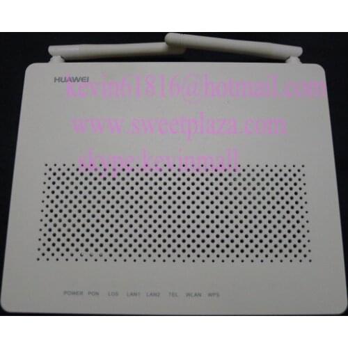 Echolife HG8326R wireless Gpon ONT with 2 ethernet + 1 voice + wifi, H.248 & SIP double protocol. FiberCore