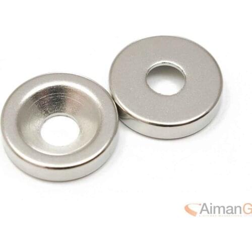 NEODYMIUM HOOP COUNTERSUNK NORTH D.18