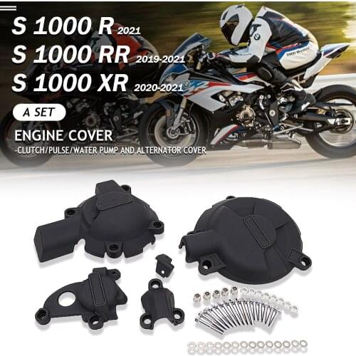 NEW For BMW S1000RR 2019 2020 2021 S1000XR 2020 2021 S1000R 2021 Motorcycles Engine Cover Protection Case S 1000 RR / XR / R
