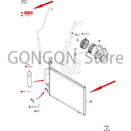 CAR Cooling Net For dMo nd eoE cos po rt Water Tank Cooler Air Conditioning Cooling Net Air Conditioning Condenser