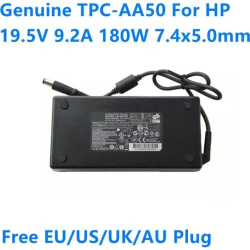 Genuine 19.5V 9.2A 180W TPC-AA50 TPC-DA50 665804-001 AC Power Adapter For HP B0Z61AV ENVY 23 TOUCHSMART 520 COMPAQ ELITEDESK 800
