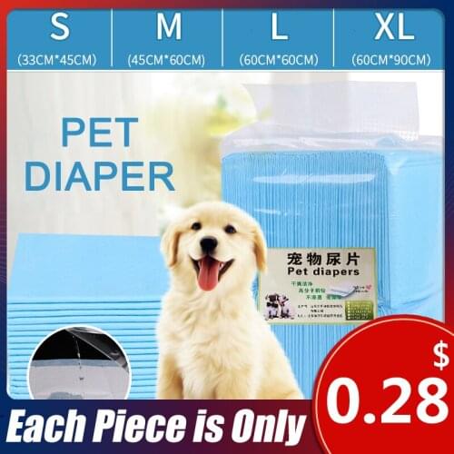 Pet Diaper Dog Training Pee Pads Healthy Clean Wet Mat For Dog Cats Cleaning Diapers Super Absorbent