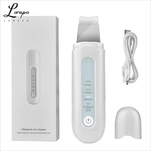 Skin Care Sonic Cleansing Facial Pore Cleaner Acne Blackhead Remover Skin Lifting Shovel Peeling Air Cavitation Facial Care