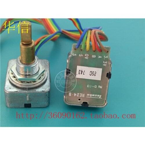[VK] TOSOKU RE24-B D-C3 25C 743 Step 25 Press the switch Optical encoder 6-pin line switch