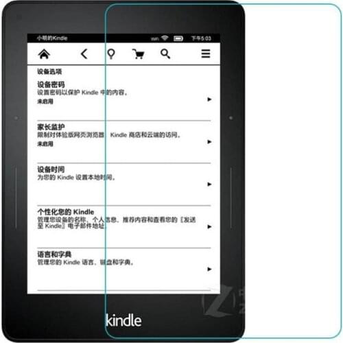 2PCS Tempered Glass Screen Protector Film for Amazon Kindle Paperwhite 2018 10th generation ereader