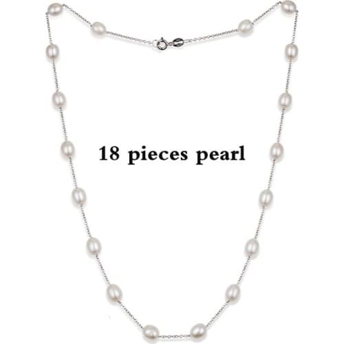 NEW popular fashion Stylish simplicity 6-7mm perfect natural pearl tassel necklace Fashion jewelry for women Free shipping