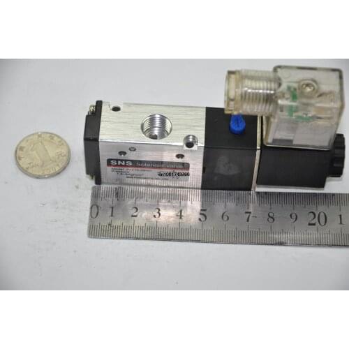 3V210-06 RC1/8 BSPT DC12V DC24V 220V 2 position 3 port Solenoid Control Valve (3V Series) SNS pnematic parts Air valve 2/3ways