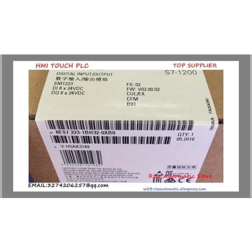 6ES7 223-1BH32-0XB0 Simatic S7-1200 Digital Input And Output Module 8 Input 24VDC 8 Output 24V DC 6ES7223-1BH32-0XB0 New
