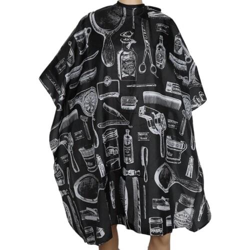 Big Barber Gown Hair Cut Hairdressing Apron Polyester Hair Styling Design Supplies Salon Kids Adult Salon Hairdressing Cape