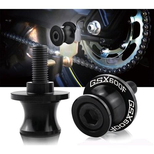 For SUZUKI GSX650F GSX 650F GSX-650F Katana 2008 8MM CNC aluminum Motorcycle Accessories Swingarm Spools slider stand screw