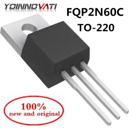 FQP2N60C FQP2N60 TO-220 Field effect 600V 2A 100% new and original