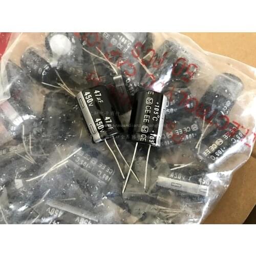 Matsushita capacitor hd Series 450V47UF 18X25MM ultra low internal resistance Electrolytic Capacitor 47uf 450v