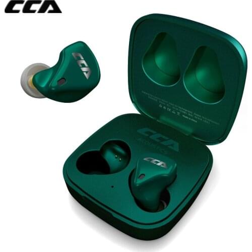 CCA CX10 4BA 1DD Hybrid Driver TWS Bluetooth 5.0 In-Ear Eaephones Gaming Sporting HIFI Headset CCA C10 PRO CA16 KZ S2 E10 Z3 Z1
