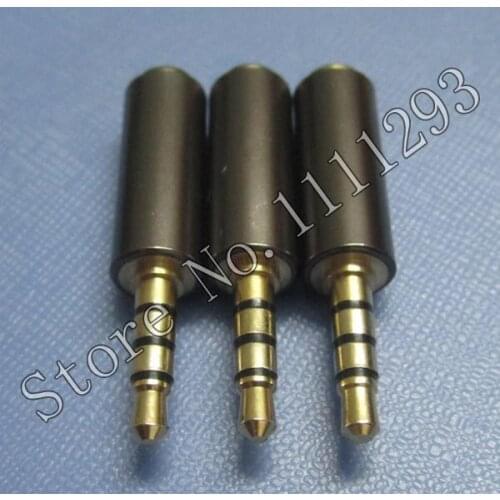 New!! 5pcs/lot 3.5mm earphone adapter plug CTIA standard to OMTP standard headset audio adapter