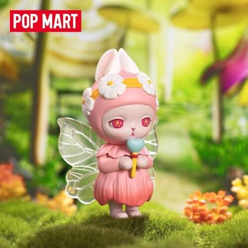 Blind Box Toys Original Pop Mart Bunny Forest Series Blind Box Toys Model Confirm Style Cute Anime Figure Gift Surprise Box