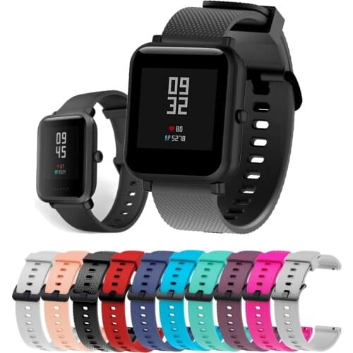 Wrist Strap For Amazfit Bip GTS Bracelet 20mm Watch Band Wristband for Xiaomi Huami Amazfit Bip PET Glass Film For Amazfit Bip S
