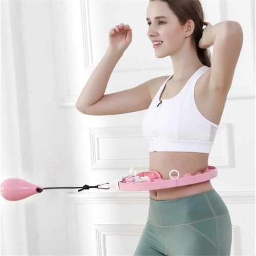Intelligent Counting Slimming Hoop Smart Sport Hoop Adjustable Thin Waist Exercise Gym Hoop Fitness Equipment Weight Loss
