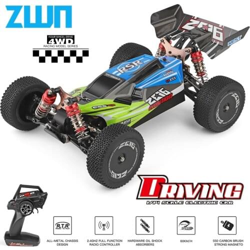 WLtoys 144001 A959 959B 2.4G Racing RC Car 70KM/H 4WD Electric High Speed Car Off-Road Drift Remote Control Toys for Children