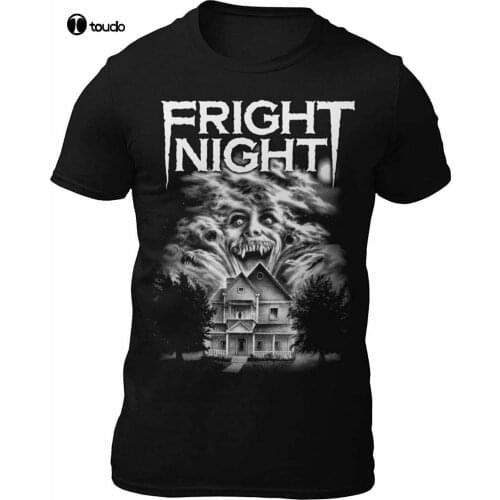 FRIGHT NIGHT - Movie T Shirt Funny Cotton Tee Vintage Gift For Men Women