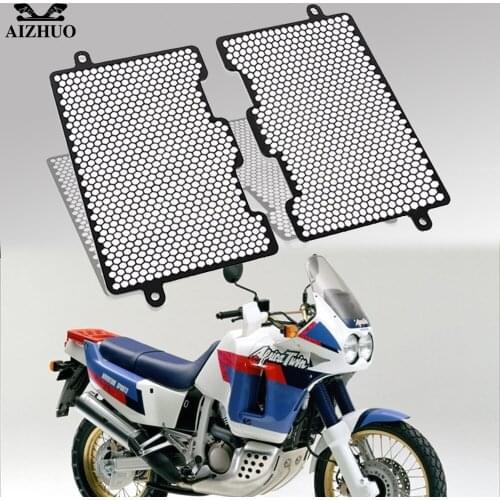 Aluminium Motorcycle Radiator Grille Guard Cover Protection FOR HONDA XRV750 Africa Twin XRV 750 650 AfricaTwin RD07 RD07A RD03