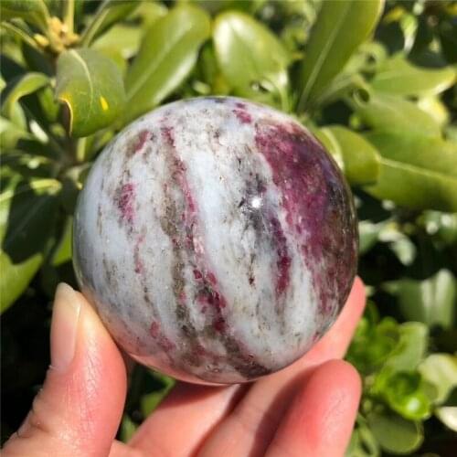 4-6cm Natural rare septarium stone quartz crystal ball home decoration natural stone cutting polishing 1pc