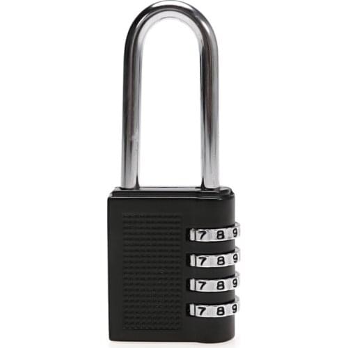 4 Dial Combination Lock Luggage Bag Suitcase Drawer Cabinet Door Safe Code Safety 40mm Combination Number Lock Padlock