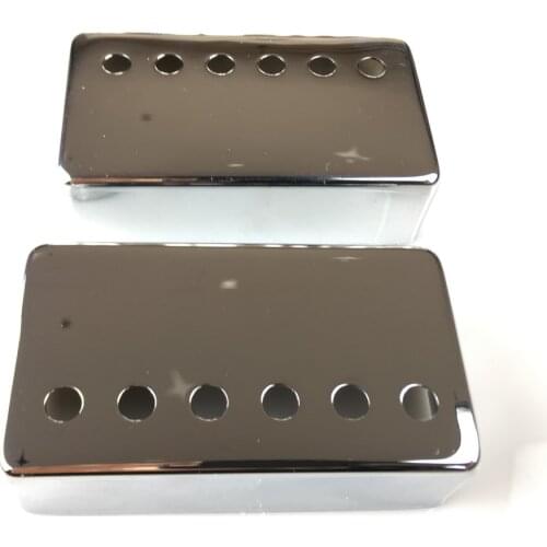 1 SET Humbucker Guitar Pickup Covers 50/52mm for LP Parts Chrome