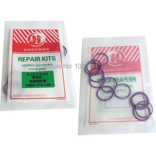 FOR BOSCH 110 120 Diesel Common Rail Injector Electromagnetic Valve Seal Washer Ring Repair Kits