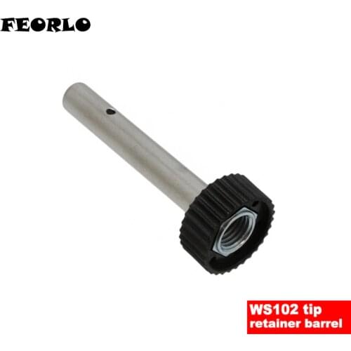 FEORLO 10pcs/lot High Quality soldering tip retainer barrel sleeve WS102, for Weller WSD81, WSP80 solder iron, LT solder tips