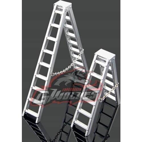 GWOLVES 1:10 Aluminum alloy Mini Ladder simulation tool for Rock Crawler Axial SCX10 CC01 RC4WD D90 TF2 trax trx-4 RC Parts