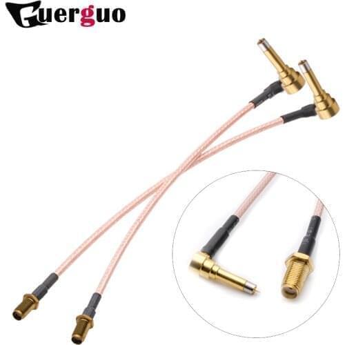 100PCS 3G Modem Connector RF SMA Female Switch Cable Assembly For LTE Yota One LU150/Huawei E1550 E171 E153/ZTE MF100 MF180 15CM
