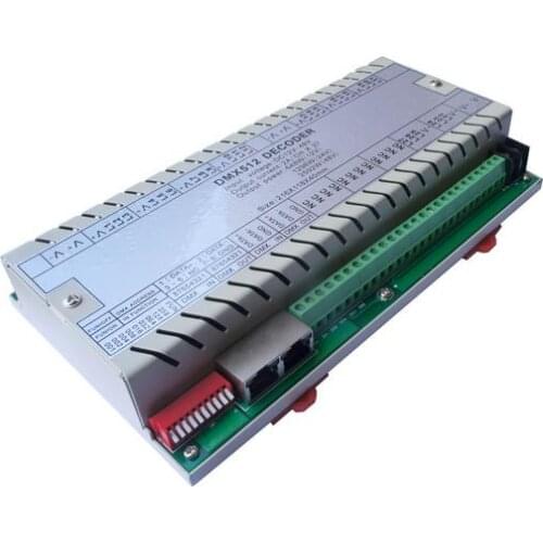 Multi channel DMX512 decoder point light source driver 27 channel LED controller