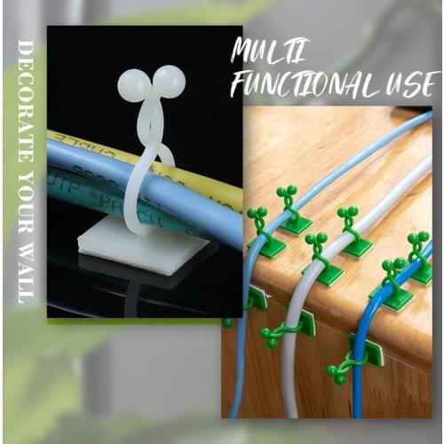 10pcs Invisible Wall Rattan Clamp Clip Invisible Wall Vine Climbing Sticky Hook Rattan Fixed Clip Bracket Plant Stent Supports